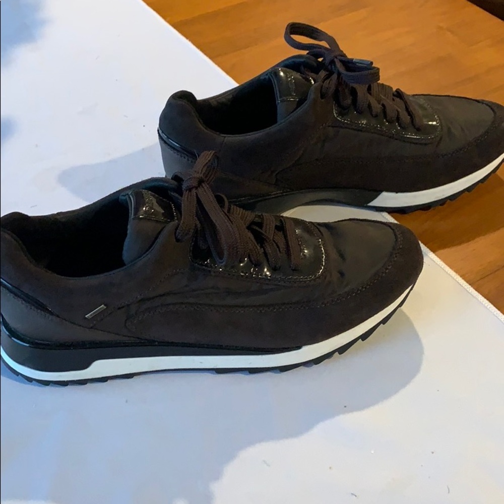 Geox Respira brown sneakers EU 40 IS 9 EUC